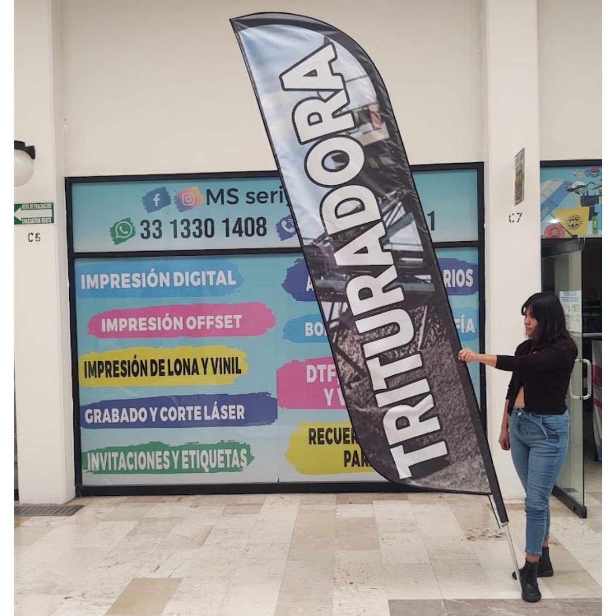 MS Serigraphicart - Promocionales banderines